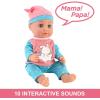 imageLiberty Imports Kids 18Piece Newborn Talking Baby Doll Stroller Nursery Role Play Set w Playpen Play Mat Potty Training Accessories 14quot Doll Included