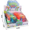 image6 PCS Wind Up Bubble Guns for Kids Light Up LED Bubble Shooters Bubble Blowers with Bottle Solutions Included  Bulk Indoor Outdoor Toys Party Favors Gifts  No Batteries Required