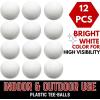 image12 PCS Toddler ampamp Little Kids Replacement T Ball Baseball Balls  Jumbo Plastic TBalls with Mesh Ball Bag 35inch Oversized Tballs for Little Tikes TotSports TBall Set Softball Training