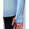image3 Pack Womens Active Lightweight Long Sleeve Hoodies UPF 50 Sun Protection Pullover Shirts with Thumb HolesAquaLavenderPastel Pink
