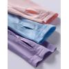 image3 Pack Womens Active Lightweight Long Sleeve Hoodies UPF 50 Sun Protection Pullover Shirts with Thumb HolesAquaLavenderPastel Pink