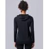 image3 Pack Womens Active Lightweight Long Sleeve Hoodies UPF 50 Sun Protection Pullover Shirts with Thumb HolesPinkBlackWhite