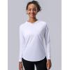 image3 Pack Womens Active Lightweight Long Sleeve Hoodies UPF 50 Sun Protection Pullover Shirts with Thumb HolesPinkBlackWhite