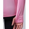 image3 Pack Womens Active Lightweight Long Sleeve Hoodies UPF 50 Sun Protection Pullover Shirts with Thumb HolesPinkBlackWhite