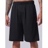 image1 Set of Mens Reversible Basketball Jersey and Shorts DoubleSided Custom Athletic Uniforms for Team Sports PracticeBlackWhite