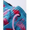 image2 Pack Mens 7quot Swim Trunks with Compression Liner Quick Dry Stretch Board Shorts Bathing Suits SwimwearCoralLight Blue
