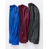 image3Pack Thermal Fleece Active Long Sleeve Shirts for Men Athletic Crewneck Pullover SweatshirtsBlueBurgundyCharcoal