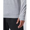 image3Pack Thermal Fleece Active Long Sleeve Shirts for Men Athletic Crewneck Pullover SweatshirtsGrayBlackWhite