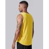imageMens Lightweight Reversible Rec Tanks Mesh Basketball Jerseys Athletic Quick Dry Shirts Team Scrimmage UniformsYellowBlack