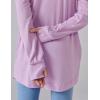 image2Pack Girls Loose Fit Long Sleeve Tunic Tops with Pockets and Thumb Holes Casual T Shirts for Tween KidsMintOrchid