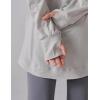 image2Pack Girls Loose Fit Long Sleeve Tunic Tops with Pockets and Thumb Holes Casual T Shirts for Tween KidsTeal BlueGray