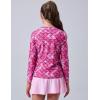image2Pack Girls Toddlers Swimsuits TwoPiece Bathing Suit Long Sleeve Rash Guard with Swimming Skirts UPF 50 Sun ProtectionSet 2
