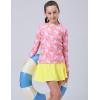 image2Pack Girls Toddlers Swimsuits TwoPiece Bathing Suit Long Sleeve Rash Guard with Swimming Skirts UPF 50 Sun ProtectionSet 3