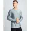 imageLiberty Imports 2Pack Mens UV Long Sleeve Swim Shirts Loose Fit Rash GuardsBlackGray