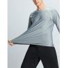 imageLiberty Imports 2Pack Mens UV Long Sleeve Swim Shirts Loose Fit Rash GuardsBlackGray