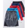 imageLiberty Imports 5 Pack Mens Quick Dry Athletic Basketball Shorts 9quot Inseam with Pockets Activewear for Workout Gym RunningBlackSky BlueRedGrayNavy