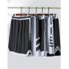 imageLiberty Imports 5 Pack Mens Quick Dry Athletic Basketball Shorts 9quot Inseam with Pockets Activewear for Workout Gym RunningBlackWhite