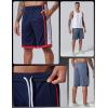 imageLiberty Imports 5 Pack Mens Quick Dry Athletic Basketball Shorts 9quot Inseam with Pockets Activewear for Workout Gym RunningBlueYellow  GrayBlack  NavyRed  BlackWhite  RedWhite