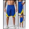 imageLiberty Imports 5 Pack Mens Quick Dry Athletic Basketball Shorts 9quot Inseam with Pockets Activewear for Workout Gym RunningBlueYellow  GrayBlack  NavyRed  BlackWhite  RedWhite
