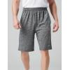 imageLiberty Imports 5 Pack Mens Quick Dry Athletic Basketball Shorts 9quot Inseam with Pockets Activewear for Workout Gym RunningHeather Light GrayNavyGrayCharcoalBlack