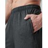 imageLiberty Imports 5 Pack Mens Quick Dry Athletic Basketball Shorts 9quot Inseam with Pockets Activewear for Workout Gym RunningHeather Light GrayNavyGrayCharcoalBlack