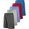 Heather Charcoal/Light Gray/Red/Blues