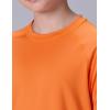 image3 Pack Boys UPF 50 Rash Guard Short Sleeve Swim Shirts Quick Dry UV Protection Swimwear for KidsGrayLight GreenTangerine