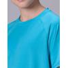 image3 Pack Boys UPF 50 Rash Guard Short Sleeve Swim Shirts Quick Dry UV Protection Swimwear for KidsRedBlackBright Blue