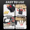 imageLiberty Imports 1086 Pieces AWM Sniper Rifle Model Gun Toy Building Blocks Set That Shoot  11 Scale M24 Military Building Bricks Army Battle Series for Adults Teens Boys