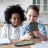 imageLiberty Imports 2 Pack My First TV Remote Control and Mobile Smartphone Kids Musical Toy Bundle Set  Realistic Music Learning Remote Phone Pretend Playset with Lights and Sounds