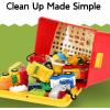 imageLiberty Imports 70 Pcs Toddlers Car Big Building Blocks Set 12Pcs Different Vehicles Build Your Own Toy Cars Compatible with DUPLO Building Bricks for Kids