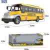 imageLiberty Imports RC School Bus  24Ghz Remote Control Toy Bus with LED Lights Rechargeable Electronic Vehicle for Kids