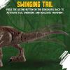 imageTRex Rampaging Tyrannosaurus Rex Dinosaur Attack Action Figure  21 Jurassic Dino with Lights Chomp ampamp Roar Play Toy for Kids