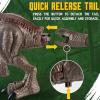 imageTRex Rampaging Tyrannosaurus Rex Dinosaur Attack Action Figure  21 Jurassic Dino with Lights Chomp ampamp Roar Play Toy for Kids