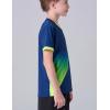 image2 Pack Boys Soccer Jerseys Dry Fit Athletic Short Sleeve TShirts for Youth Kids Performance Tops ActivewearNavyLime