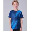 image2 Pack Boys Soccer Jerseys Dry Fit Athletic Short Sleeve TShirts for Youth Kids Performance Tops ActivewearRedNavy