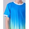 image2 Pack Boys Soccer Jerseys Dry Fit Athletic Short Sleeve TShirts for Youth Kids Performance Tops ActivewearRoyal BlueWhite