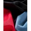 image3 Pack Boys Pull On Jogger Shorts Youth Kids Casual Terry Sweat Shorts with Pockets DrawstringBlackRedDusty Blue