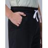 image3 Pack Boys Pull On Jogger Shorts Youth Kids Casual Terry Sweat Shorts with Pockets DrawstringBlackRedDusty Blue