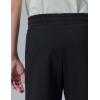 image3 Pack Boys Pull On Jogger Shorts Youth Kids Casual Terry Sweat Shorts with Pockets DrawstringBlackRedDusty Blue