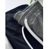 image3 Pack Boys Pull On Jogger Shorts Youth Kids Casual Terry Sweat Shorts with Pockets DrawstringBlackWhiteDark Gray