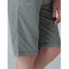 image3 Pack Boys Pull On Jogger Shorts Youth Kids Casual Terry Sweat Shorts with Pockets DrawstringBlackWhiteDark Gray
