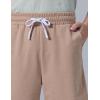 image3 Pack Boys Pull On Jogger Shorts Youth Kids Casual Terry Sweat Shorts with Pockets DrawstringKhakiNavyBlack
