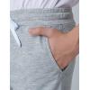 image3 Pack Boys Pull On Jogger Shorts Youth Kids Casual Terry Sweat Shorts with Pockets DrawstringNavyKhakiLight Gray