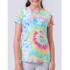 image4 Pack Youth Girls Athletic Shirts Short Sleeve Dry Fit Apparel Tech Tshirts Sports Activewear for Kids TeensRainbowSolid