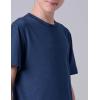 image5 Pack Boys Athletic Shirts Youth Activewear Dry Fit Tshirts for Kids Short Sleeve Tees Bulk Athletic Performance ClothingGrayTealMaroonCharcoalNavy Blue