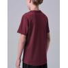 image5 Pack Boys Athletic Shirts Youth Activewear Dry Fit Tshirts for Kids Short Sleeve Tees Bulk Athletic Performance ClothingGrayTealMaroonCharcoalNavy Blue