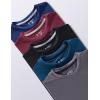 image5 Pack Boys Athletic Shirts Youth Activewear Dry Fit Tshirts for Kids Short Sleeve Tees Bulk Athletic Performance ClothingNavyBlackCharcoalMaroonDark Teal