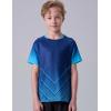 image5 Pack Boys Athletic Shirts Youth Activewear Dry Fit Tshirts for Kids Short Sleeve Tees Bulk Athletic Performance ClothingNavyOrangeWhiteNeon YellowMidnight Navy