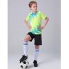 image5 Pack Boys Athletic Shirts Youth Activewear Dry Fit Tshirts for Kids Short Sleeve Tees Bulk Athletic Performance ClothingRedPinkRoyalLight BlueNeon Green
